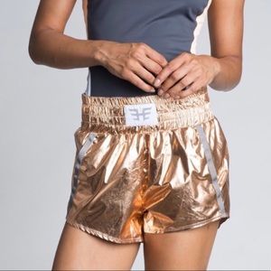 Heroine sport gold shorts